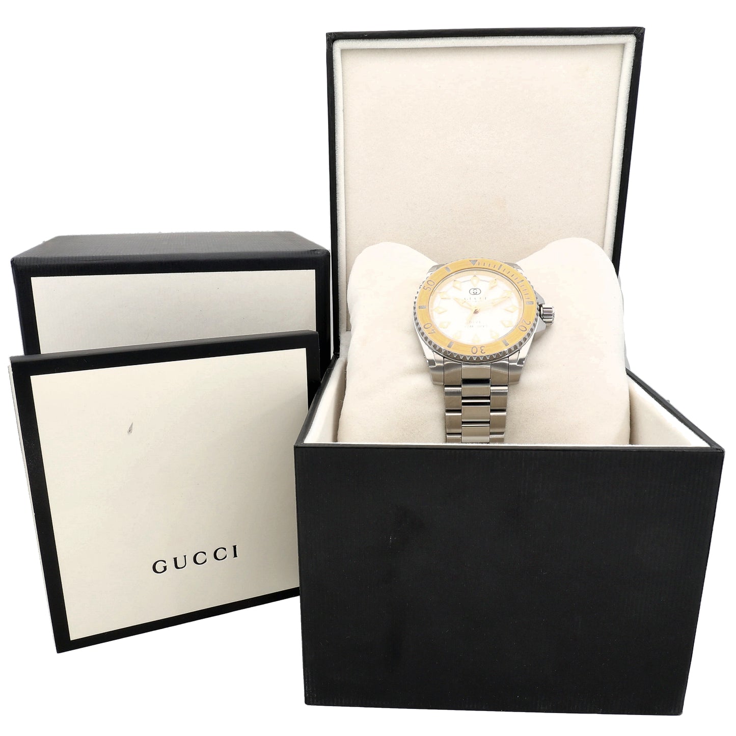Gucci Dive YA136357A 40mm Bi-Colour Watch