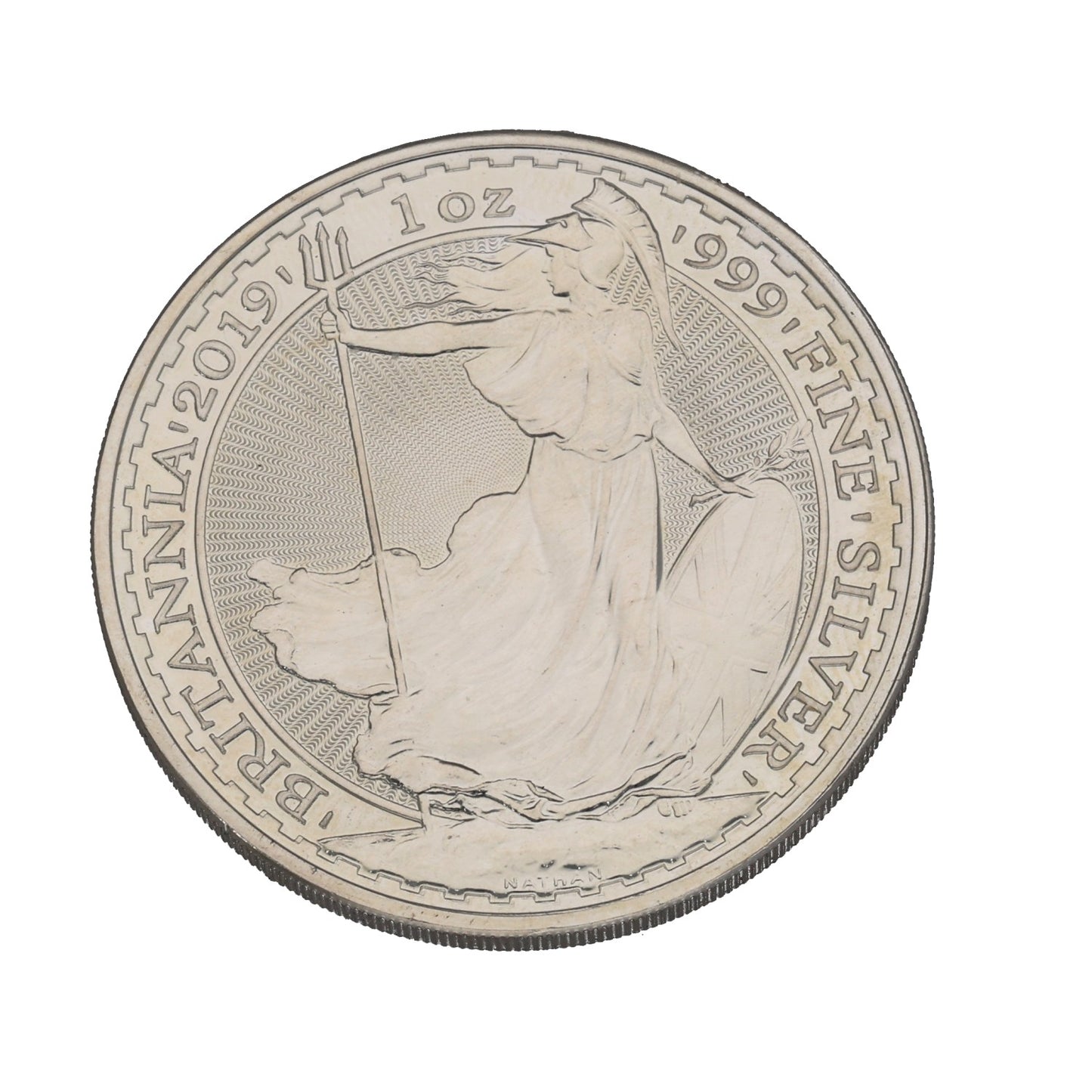 Fine Silver Queen Elizabeth II 1 OZ Britannia Coin 2019