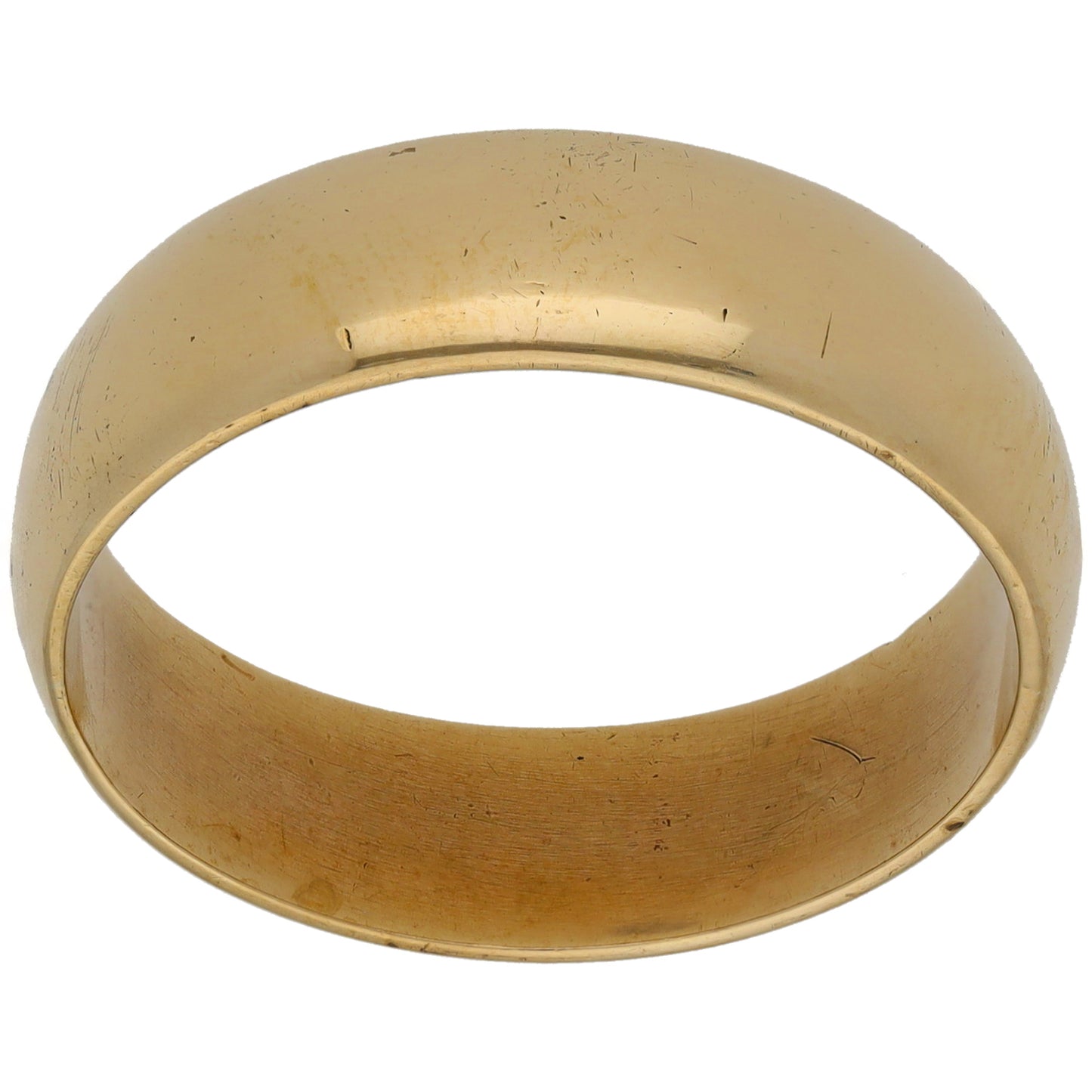9ct Gold Plain Wedding Ring Size V