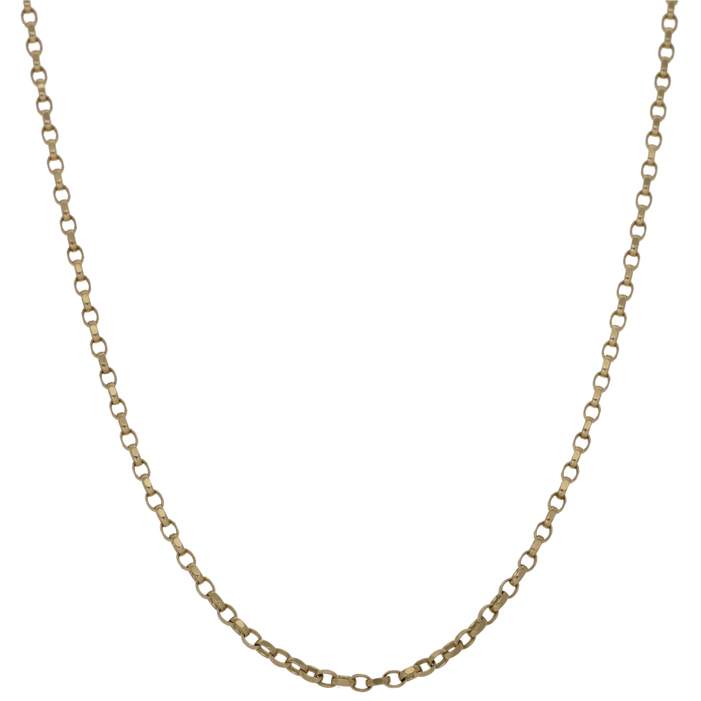 9ct Gold Belcher Chain 24"