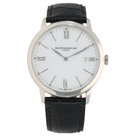 Baume Et Mercier Classima 65911 39mm Stainless Steel Watch