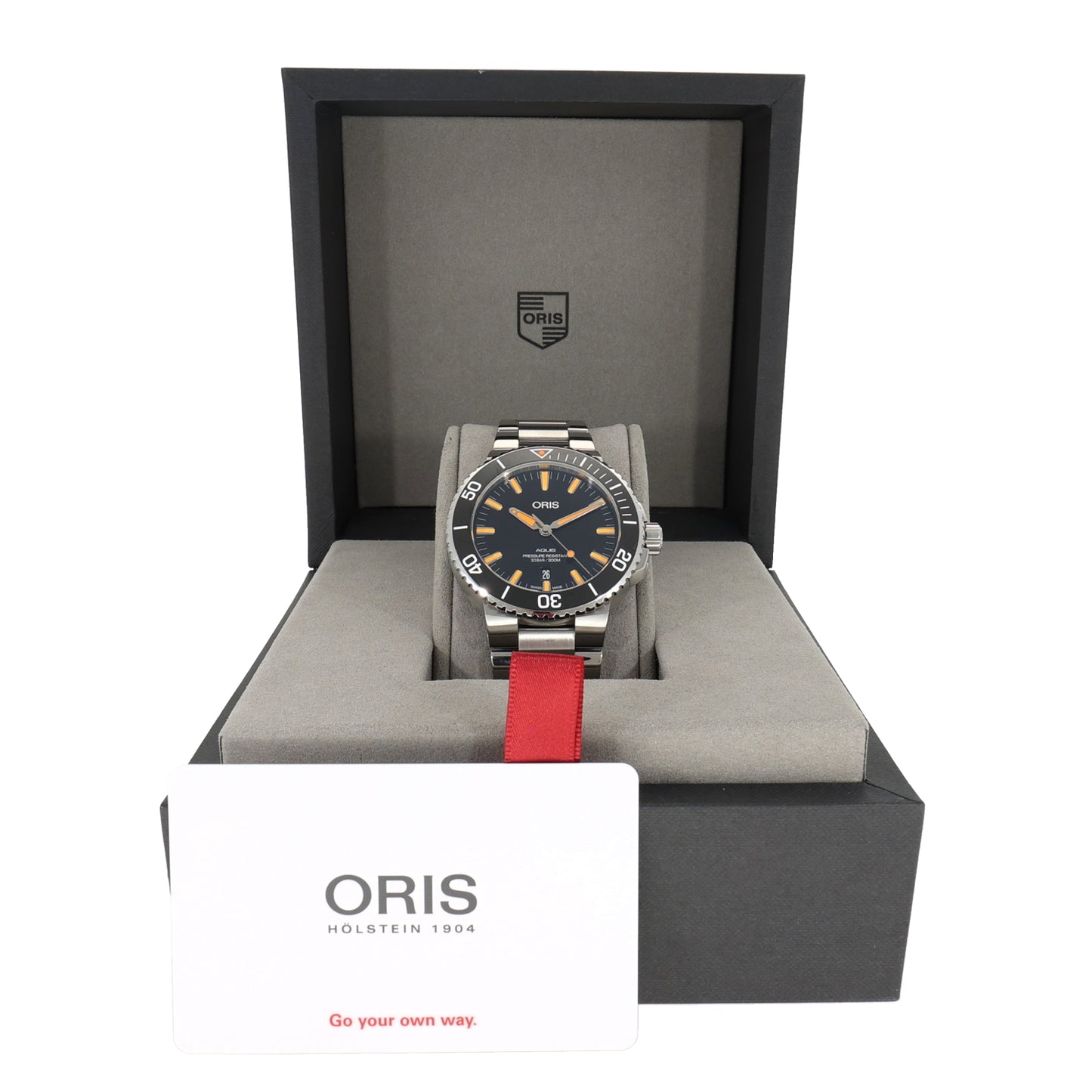 Oris Aquis 7730 43.5mm Stainless Steel Watch