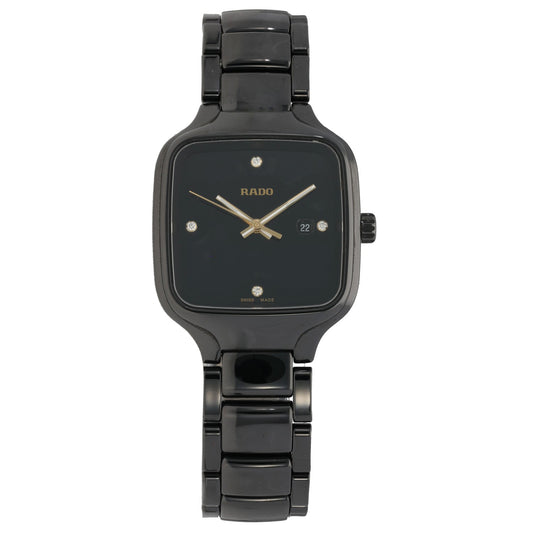 Rado True Square 079.6080.3 29mm Ceramic Watch