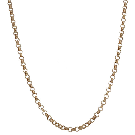 9ct Gold Belcher Chain 20"