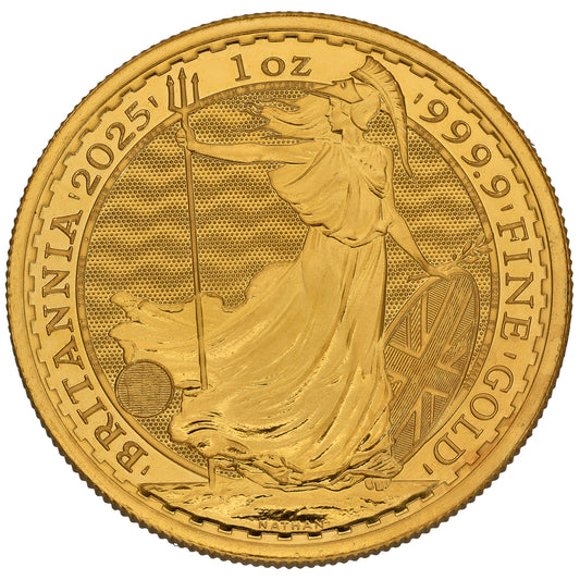 24ct Gold King Charles III 1 OZ Britannia Coin 2025