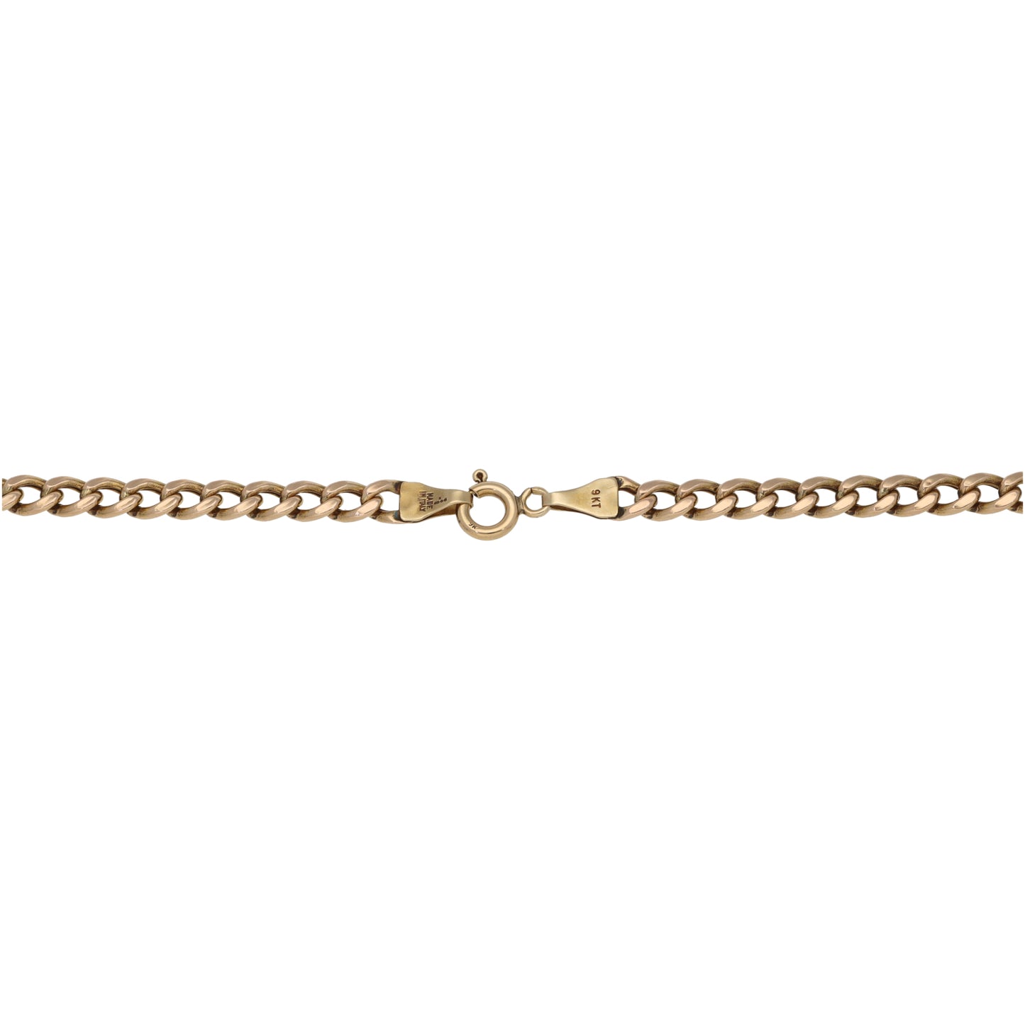 9ct Gold Curb Chain 24"