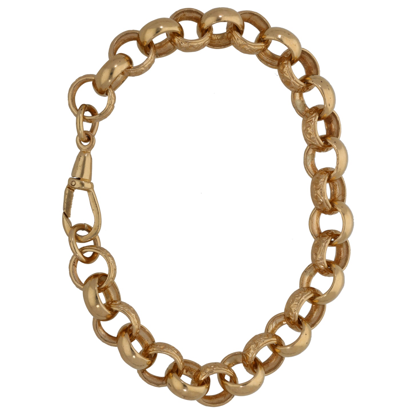 9ct Gold Belcher Bracelet