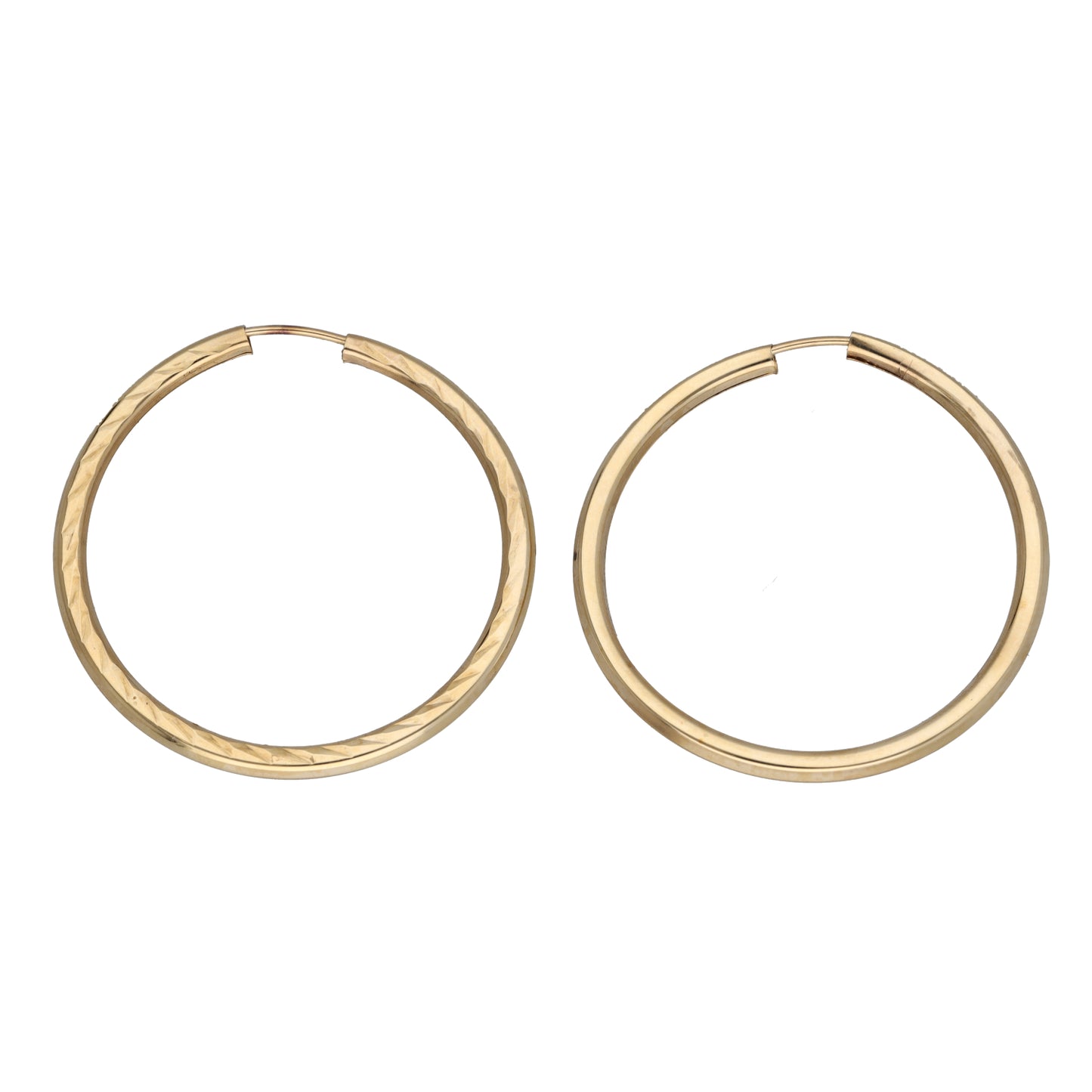 9ct Gold Hoop Earrings