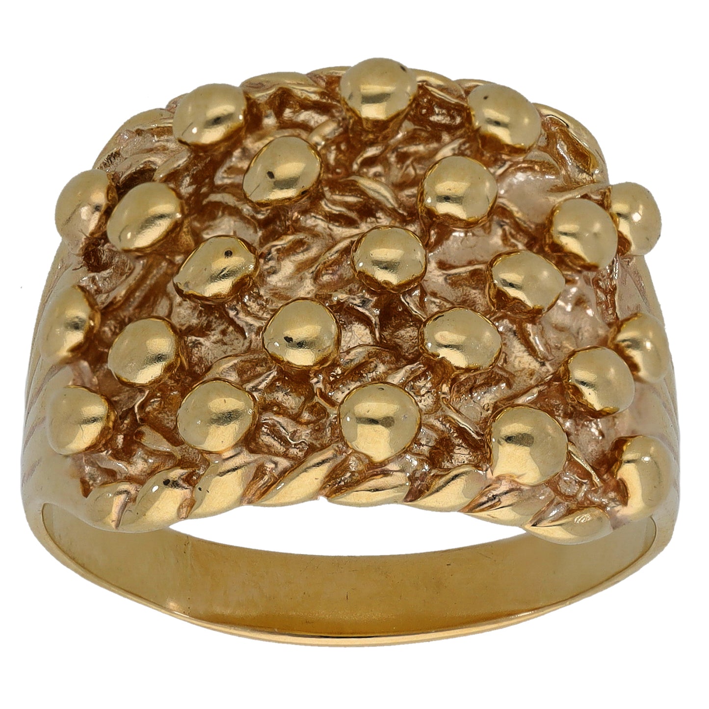 9ct Gold Keeper Ring Size Y