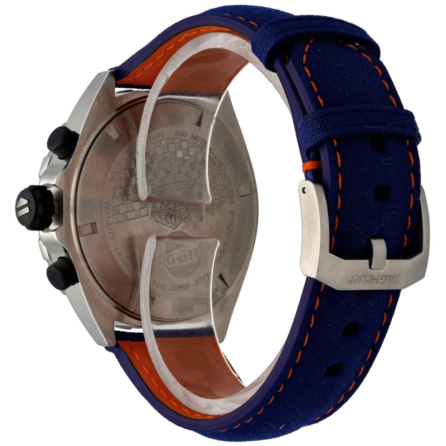 Tag Heuer Formula 1 Gulf CAZ101N 43mm Stainless Steel Watch (Ex-Display)