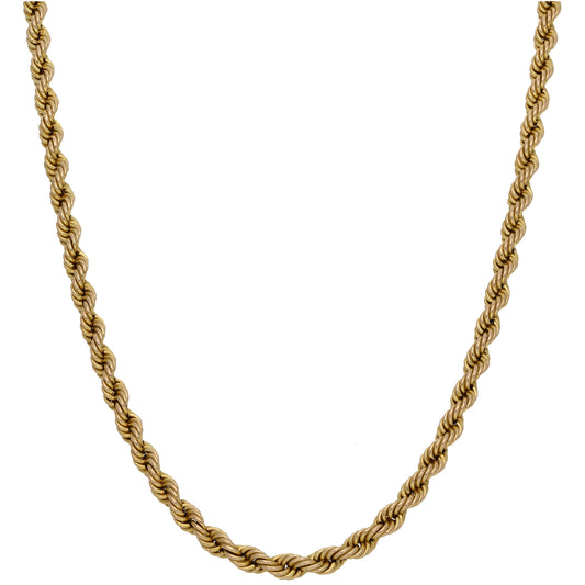 9ct Gold Rope Chain 20"