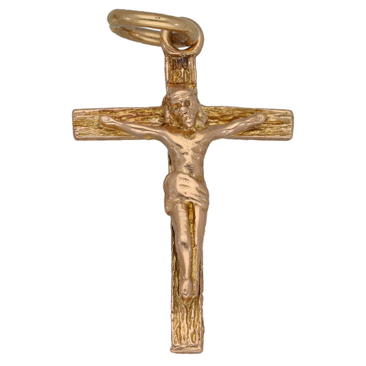 9ct Gold Crucifix Pendant