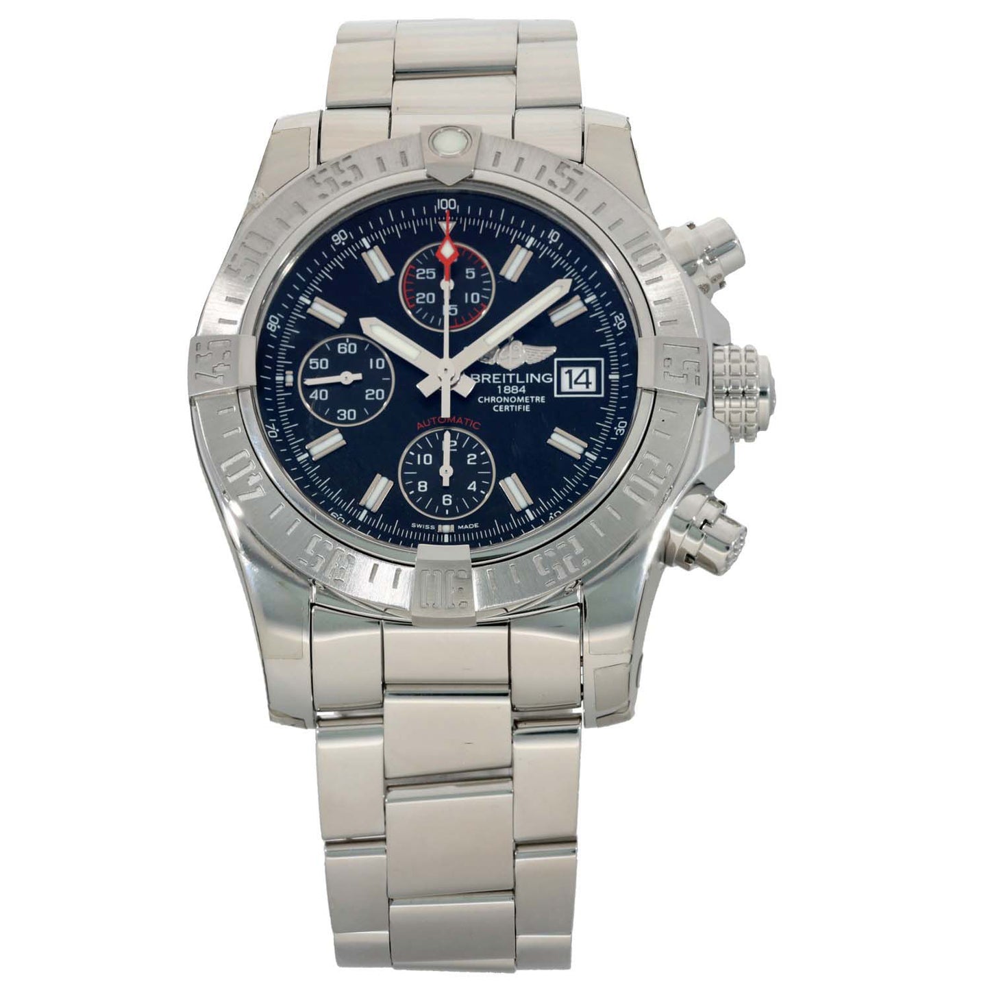 Breitling Avenger II A13381 43mm Stainless Steel Watch