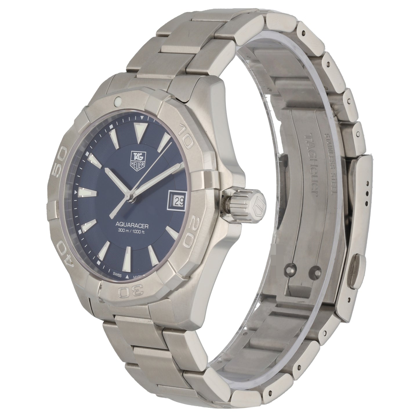 Tag Heuer Aquaracer WAY1112 41mm Stainless Steel Watch