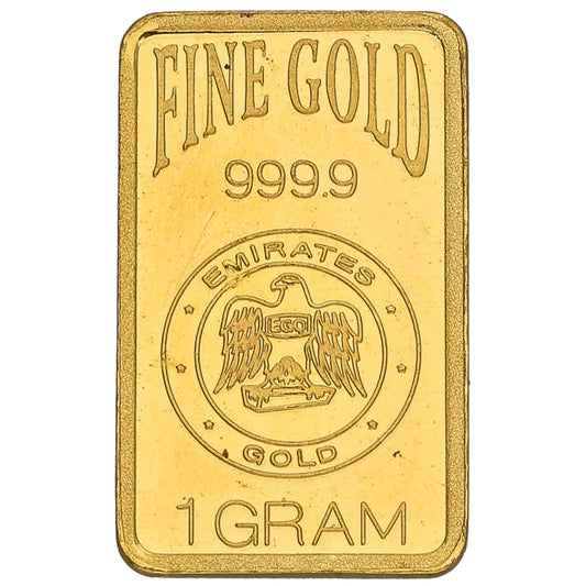 24ct 1g Gold Bar