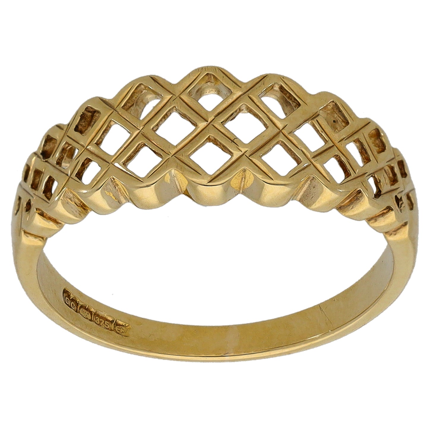 9ct Gold Alternative Ring Size K