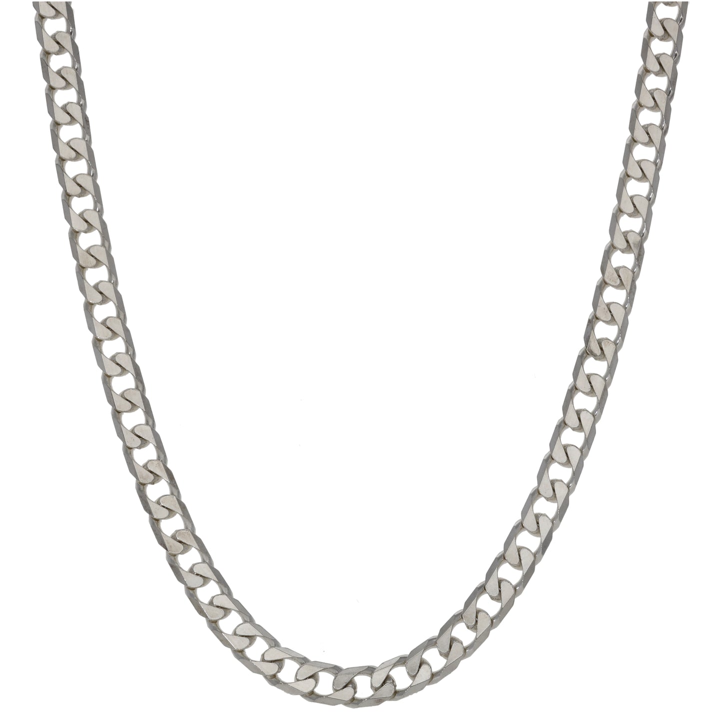 Sterling Silver Curb Chain 20"