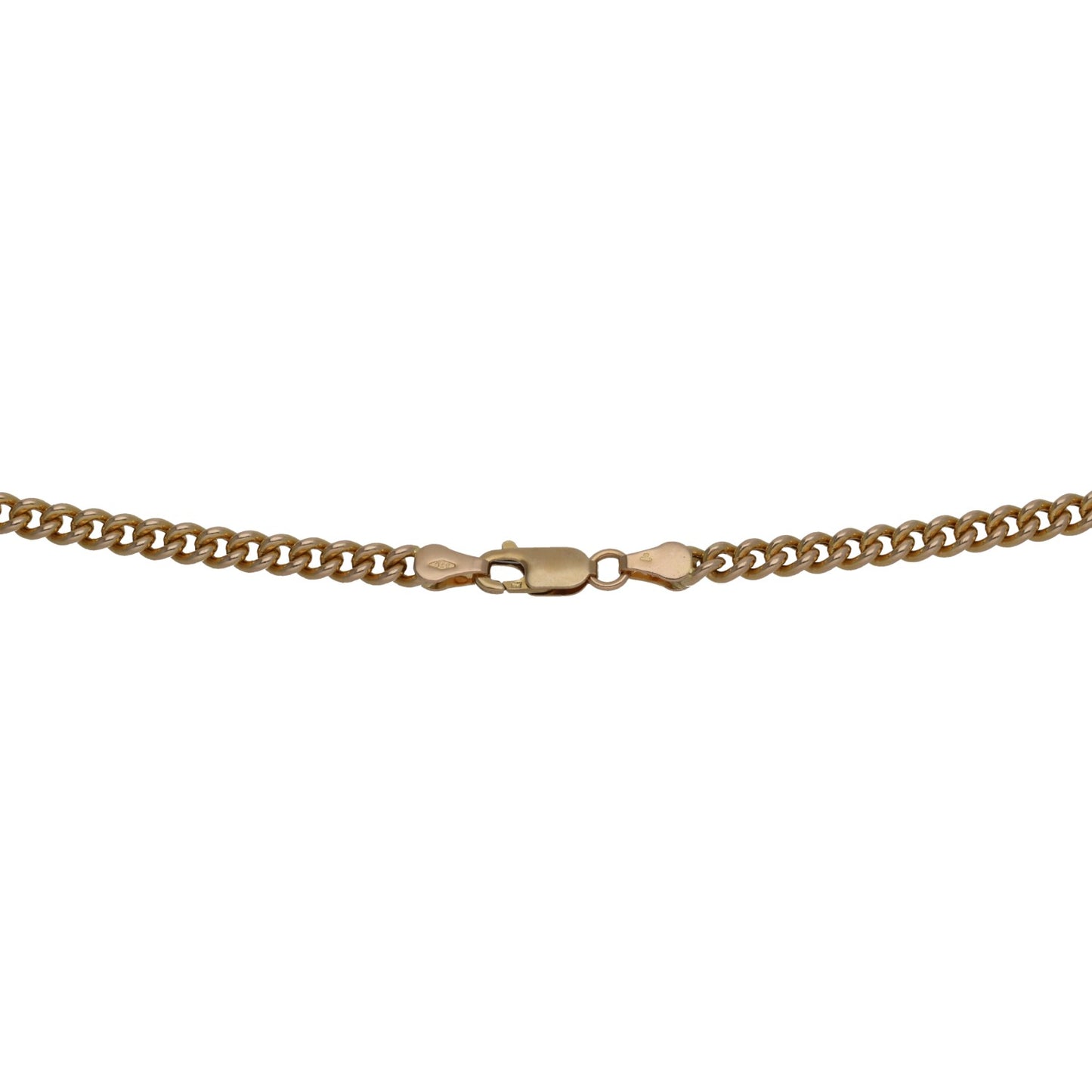 9ct Gold Curb Chain 20"
