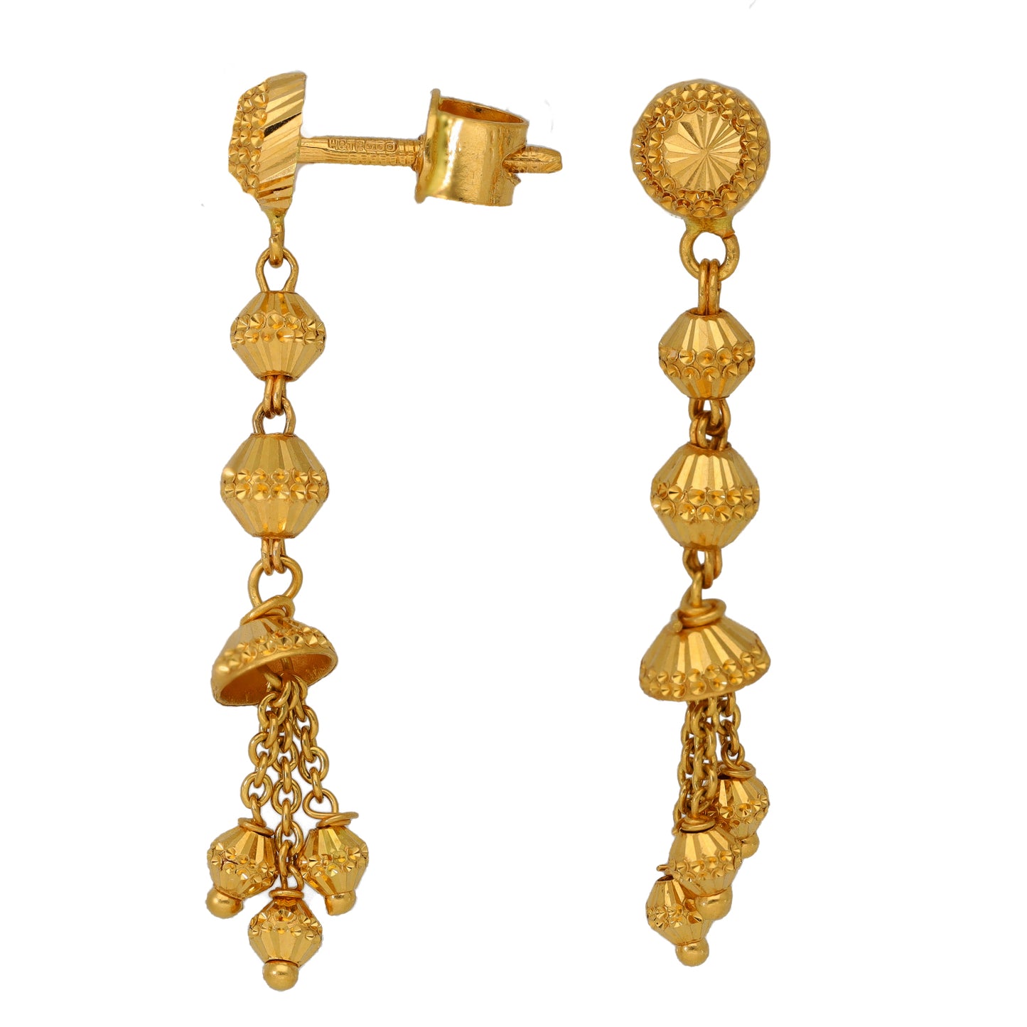 22ct Gold Drop Earrings