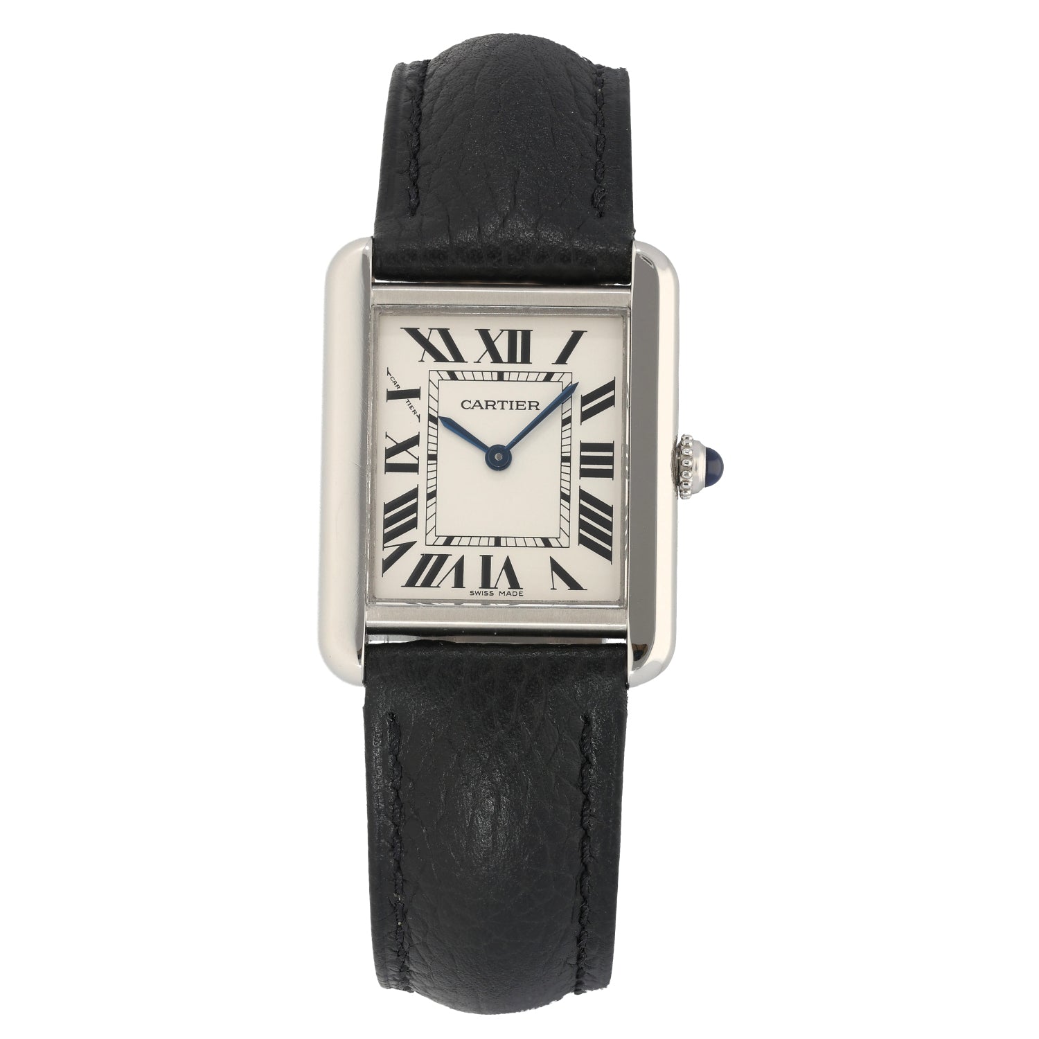 Cartier Tank Solo 3170 24mm Stainless Steel Watch – H&t