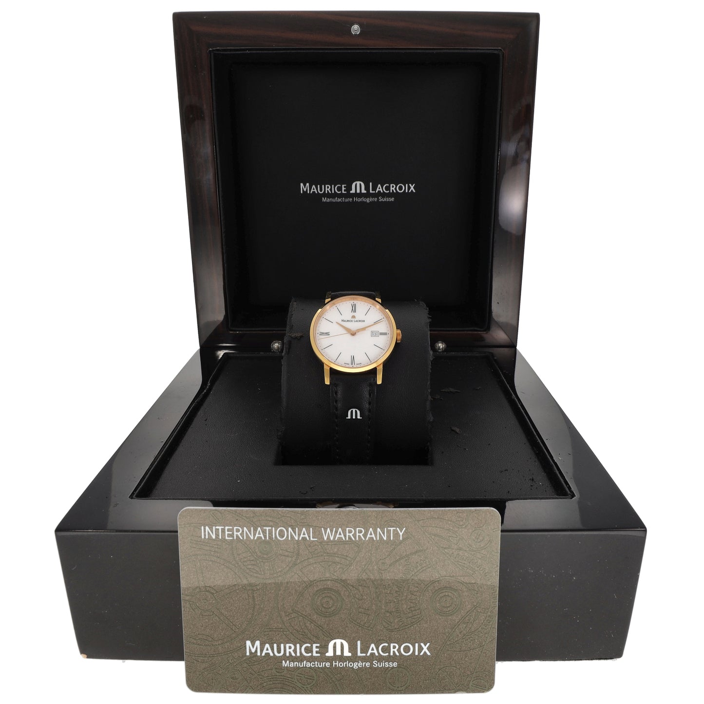 Maurice Lacroix Eliros EL 1084 30mm Gold Plated Watch