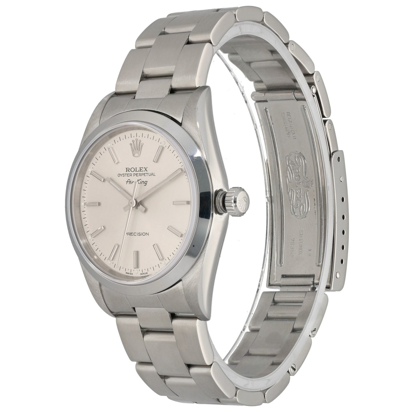 Rolex Air King 14000 34mm Stainless Steel Watch