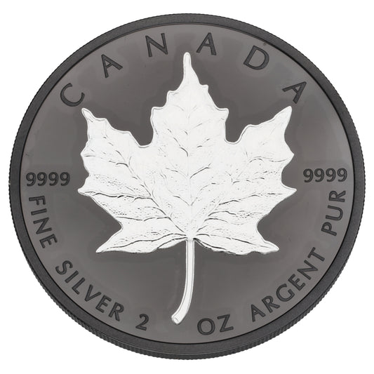 Fine Silver Canada Maple 2 OZ Coin 2019