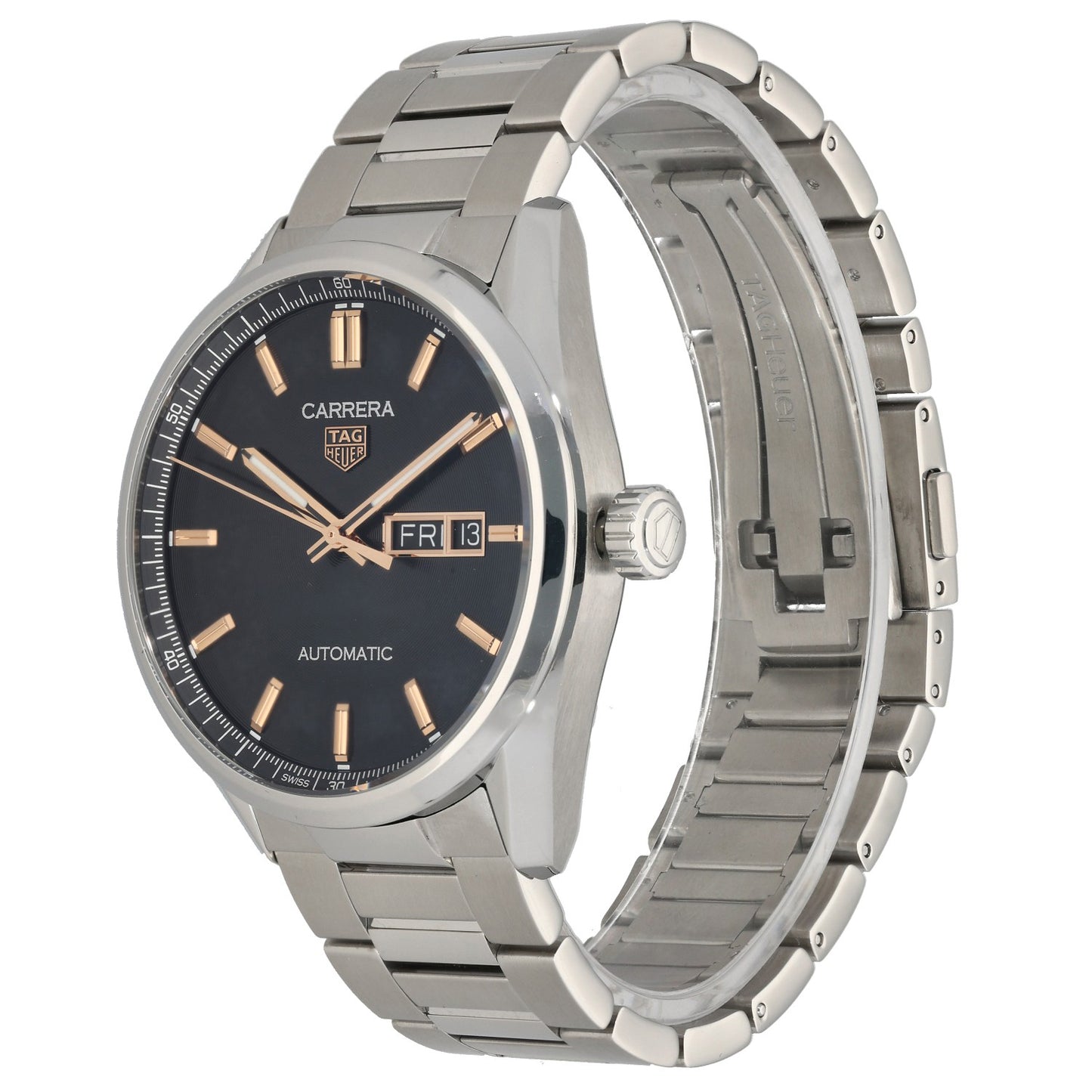Tag Heuer Carrera WBN2013 41mm Stainless Steel Watch
