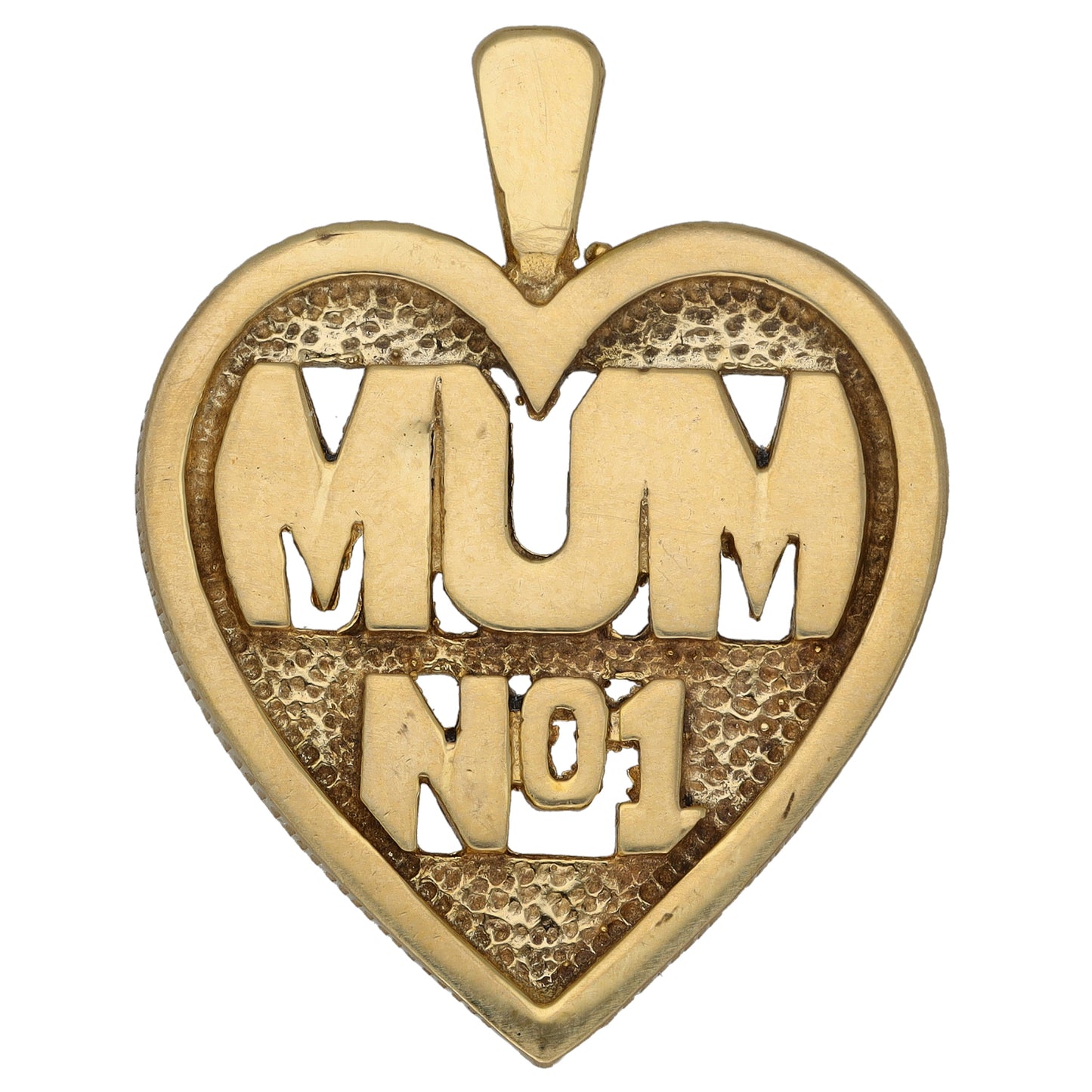 9ct Gold No1 Mum Pendant