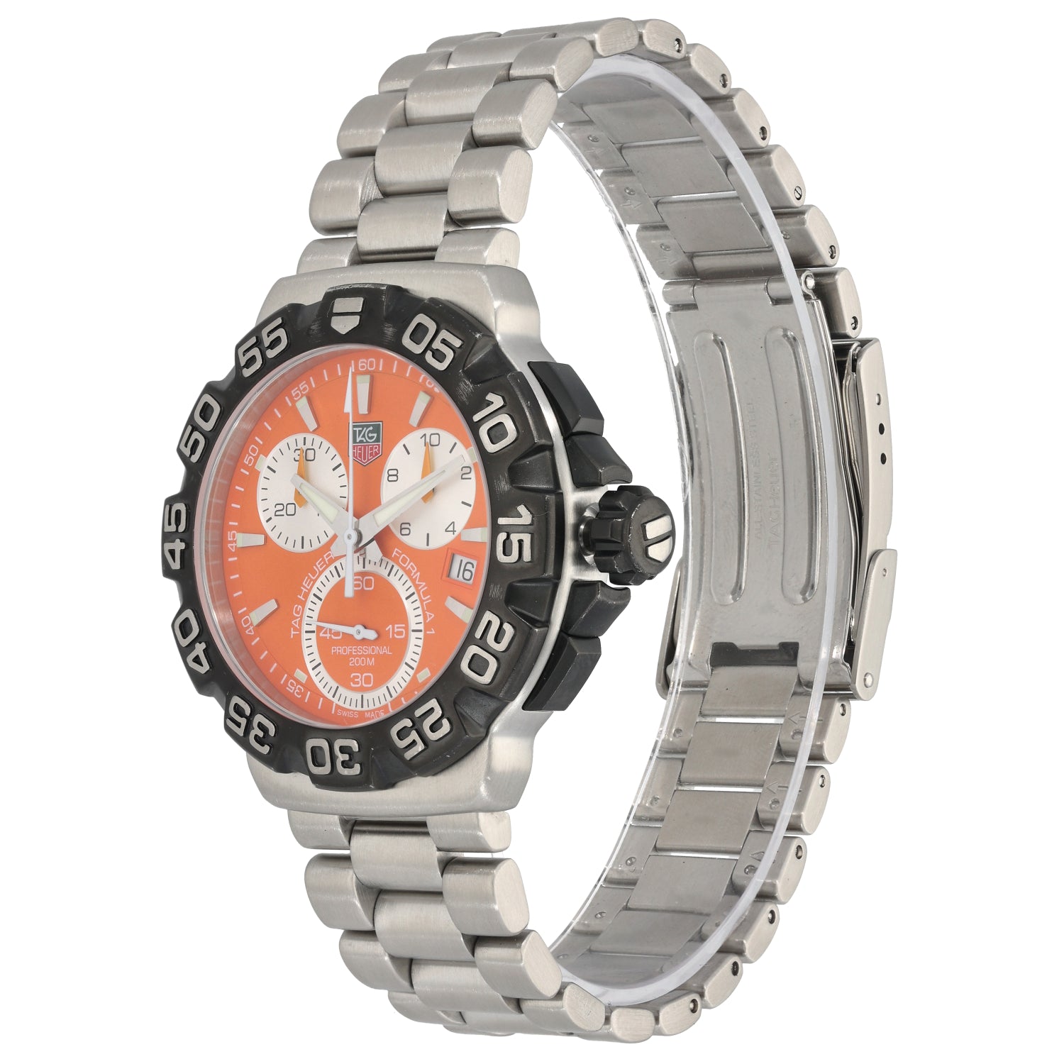 Tag heuer formula 1 orange strap online