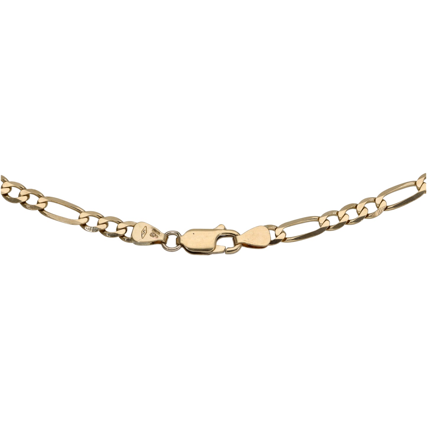 9ct Gold Figaro Chain 26"