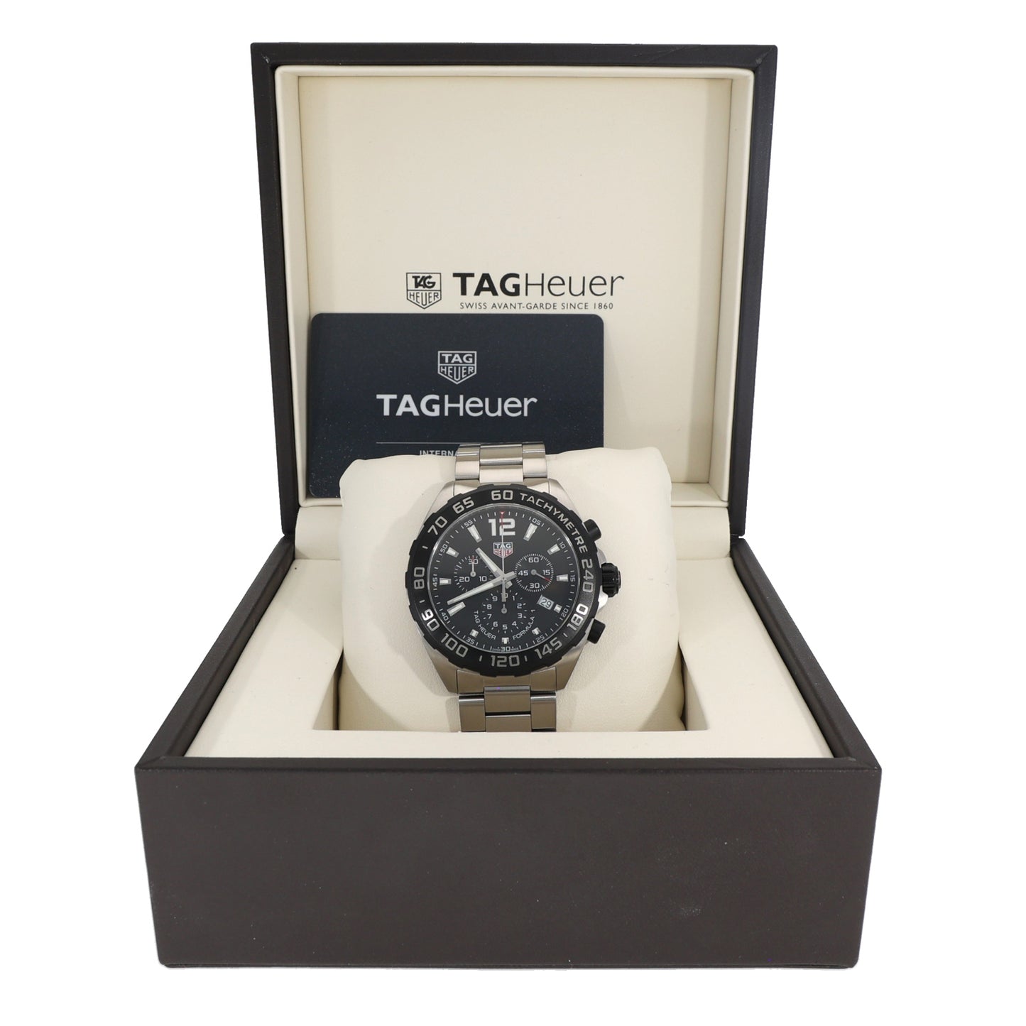 Tag Heuer F1 CAZ1010 43mm Stainless Steel Watch