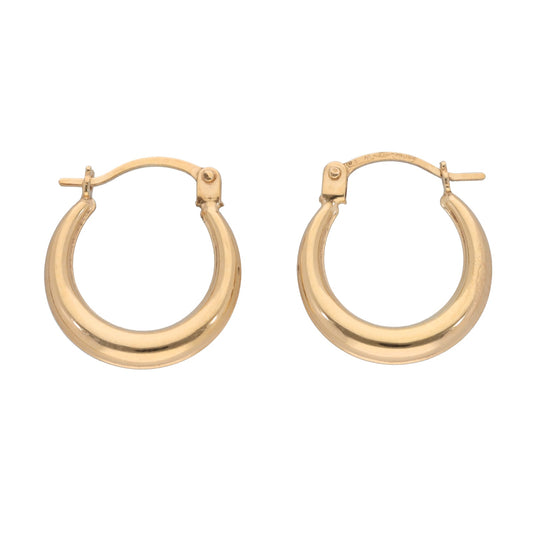 9ct Gold Hoop Earrings