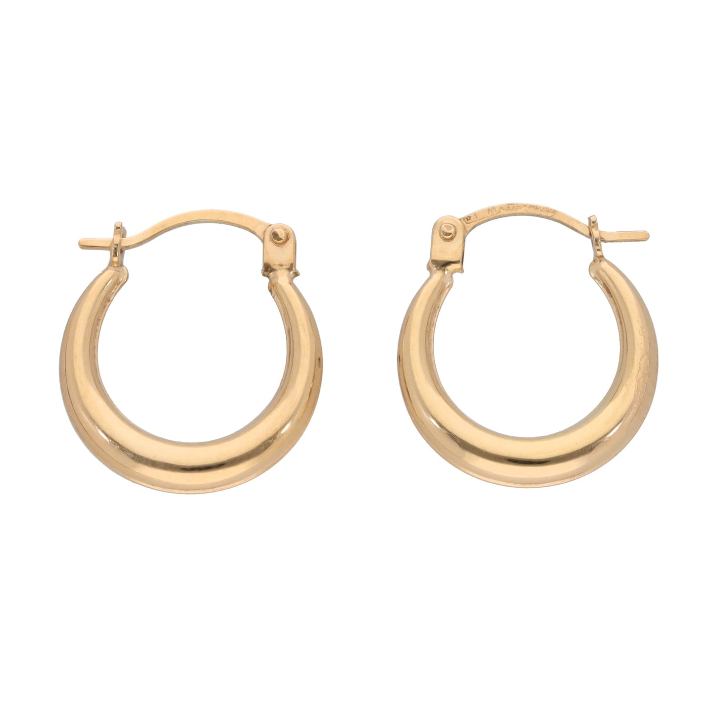 9ct Gold Hoop Earrings