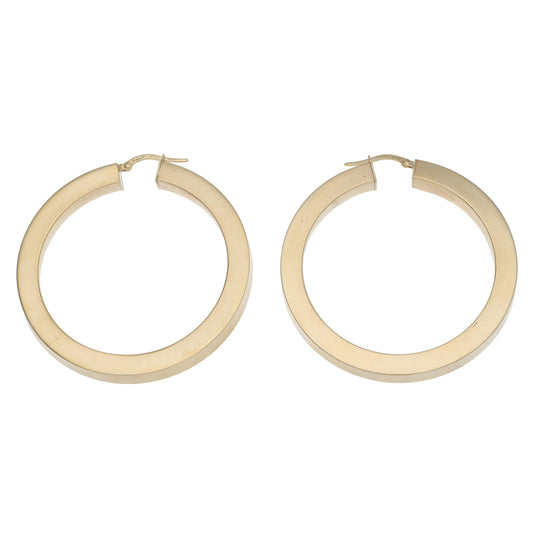 9ct Gold Hoop Earrings