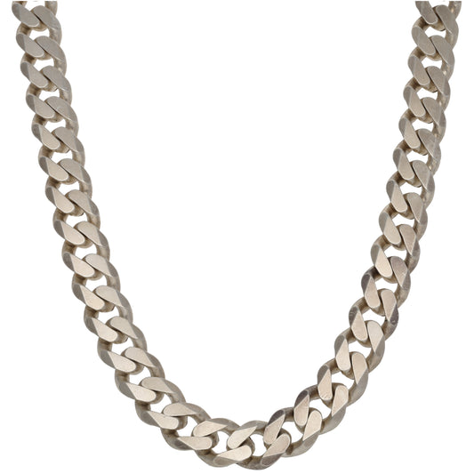 Sterling Silver Curb Chain 20"