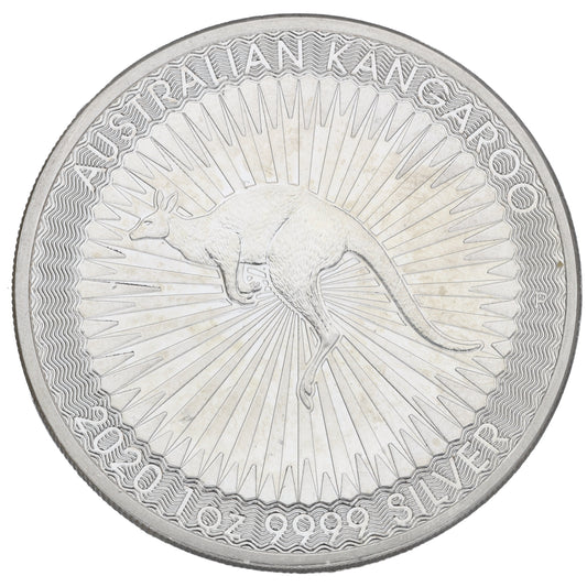 Fine Silver Australian Kangaroo Coin 2020