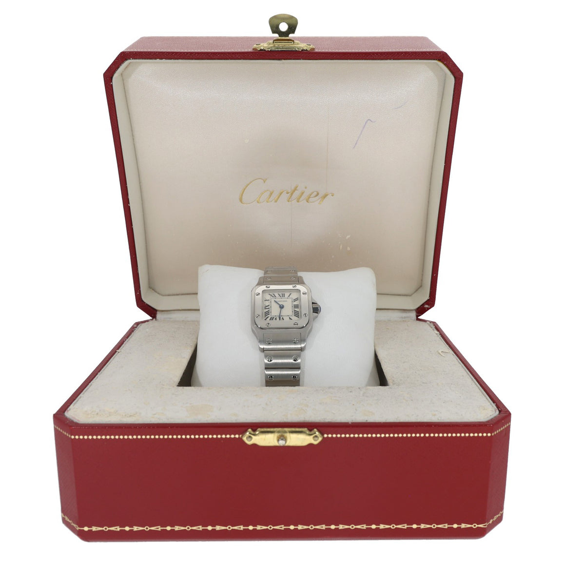 Cartier Santos Galbee W20056D6 24mm Stainless Steel Watch