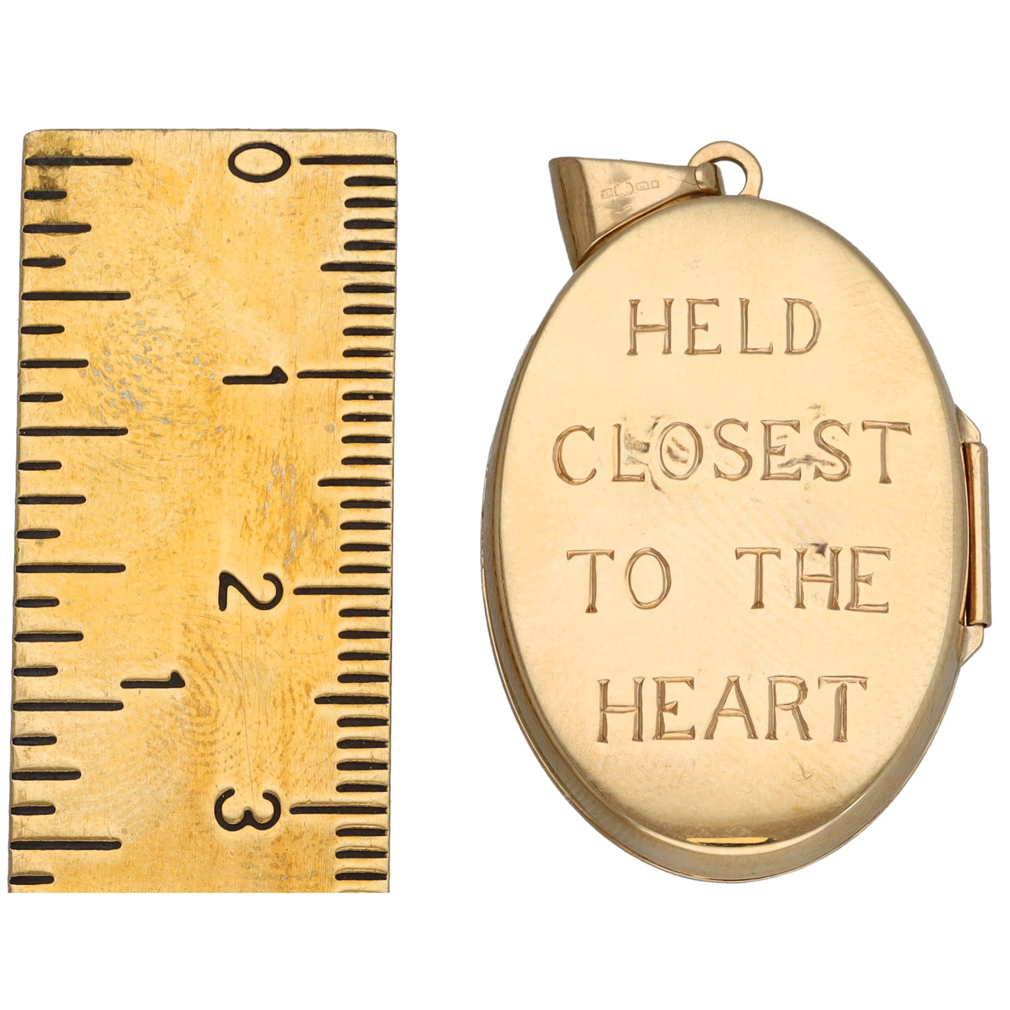 9ct Gold Family Locket Pendant