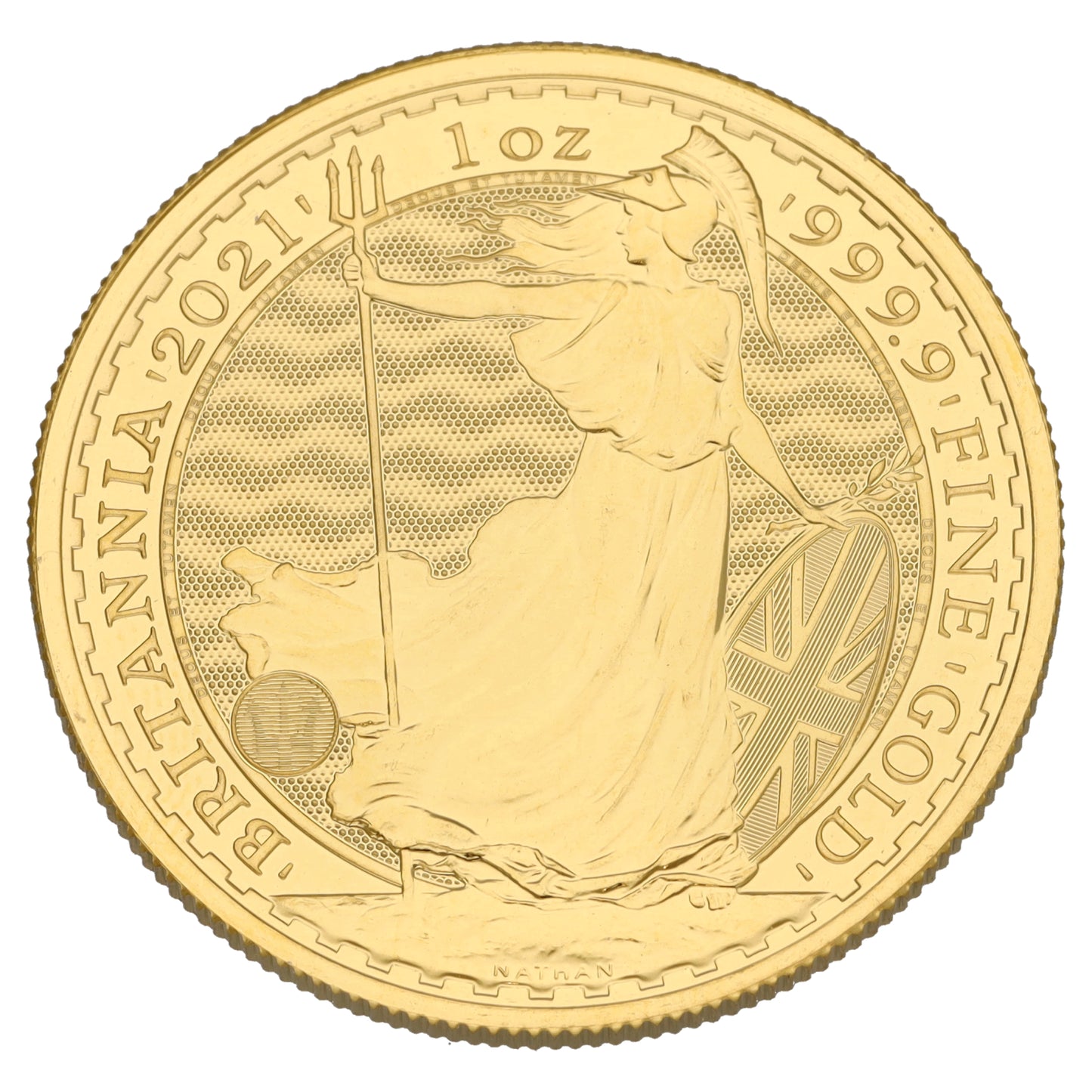 24ct Gold Queen Elizabeth II 1 OZ Britannia Coin 2021