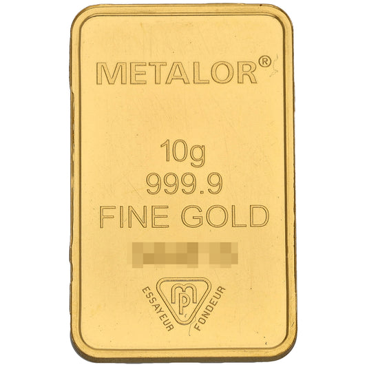 24ct 10g Gold Bar