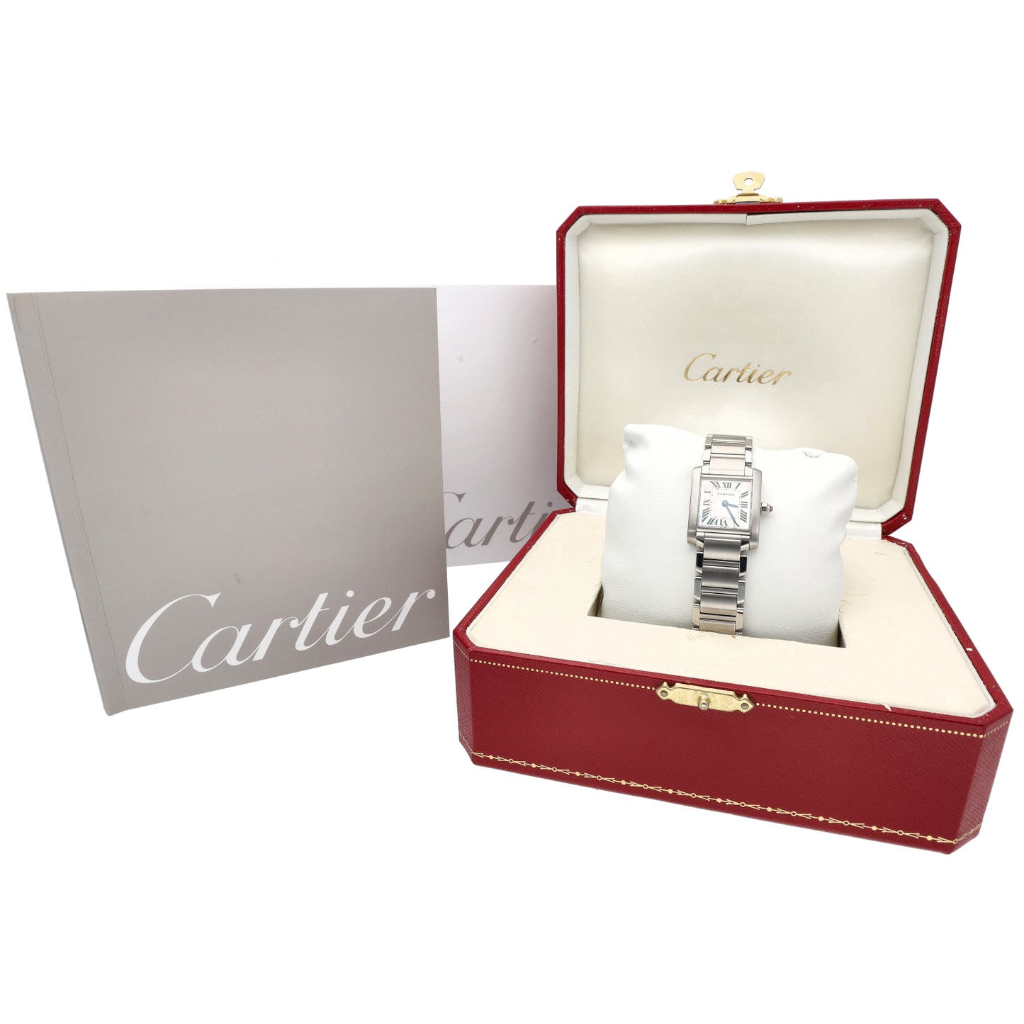 Cartier Tank Francaise W51028Q3 20.5mm Stainless Steel Watch