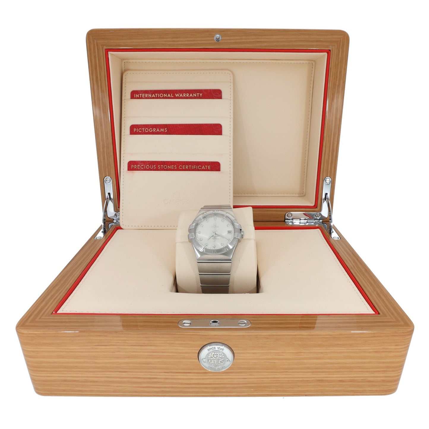 Omega Constellation 123.10.35.20.52.001 35mm Stainless Steel Watch