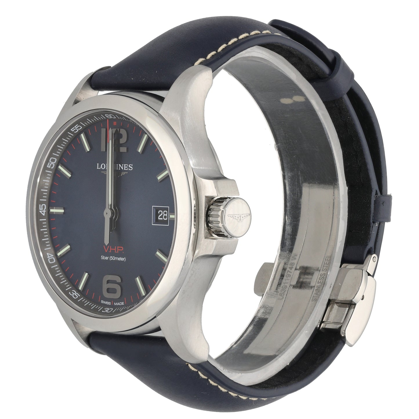 Longines Conquest V.H.P L3.726.4 43mm Stainless Steel Watch