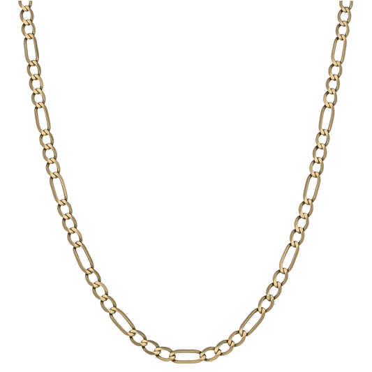 9ct Gold Curb Chain 18"