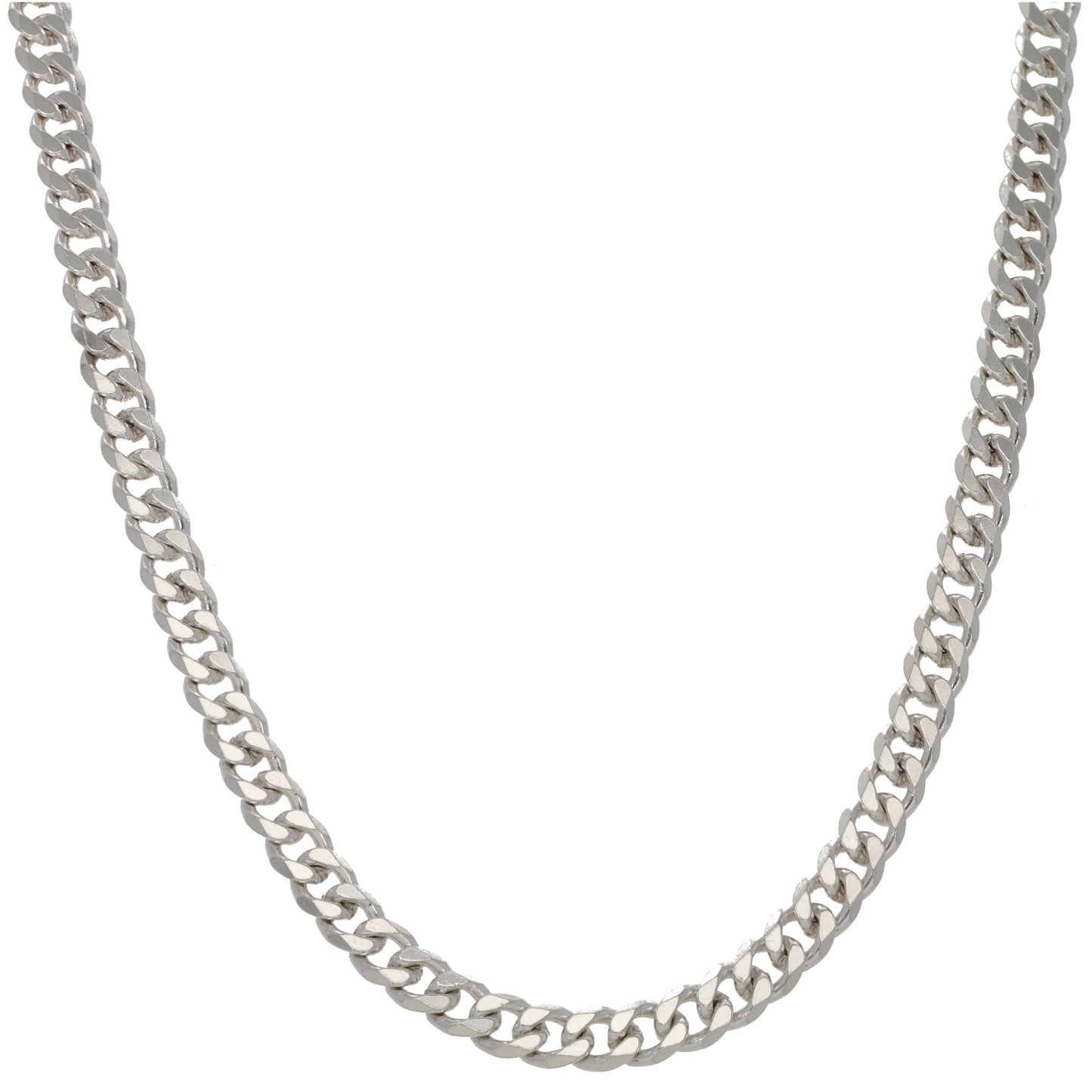 Sterling Silver Curb Chain 20"