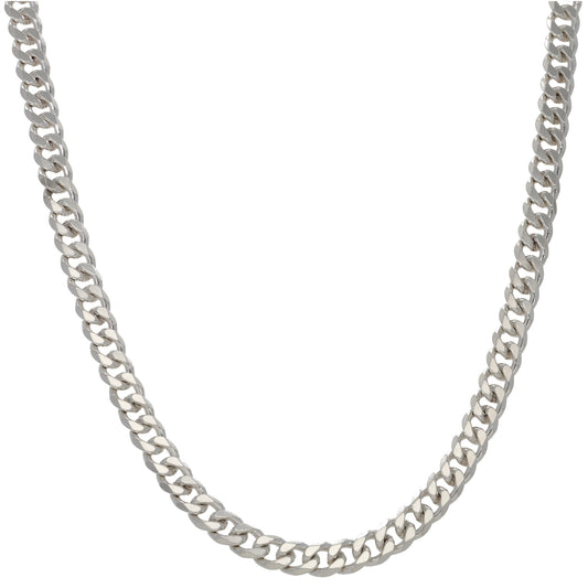 Sterling Silver Curb Chain 20"