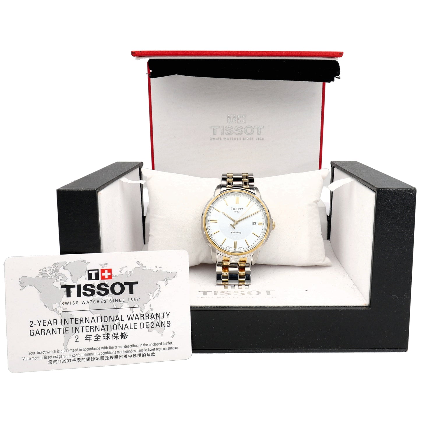 Tissot T-Classic T065407 A 39.7mm Bi-Colour Watch