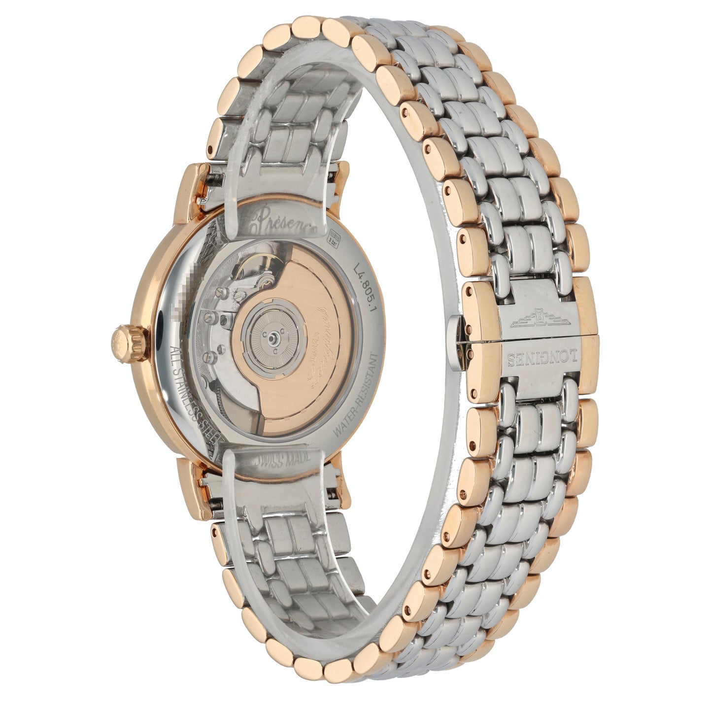 Longines Presence L4.805.1 39mm Bi-Colour Watch