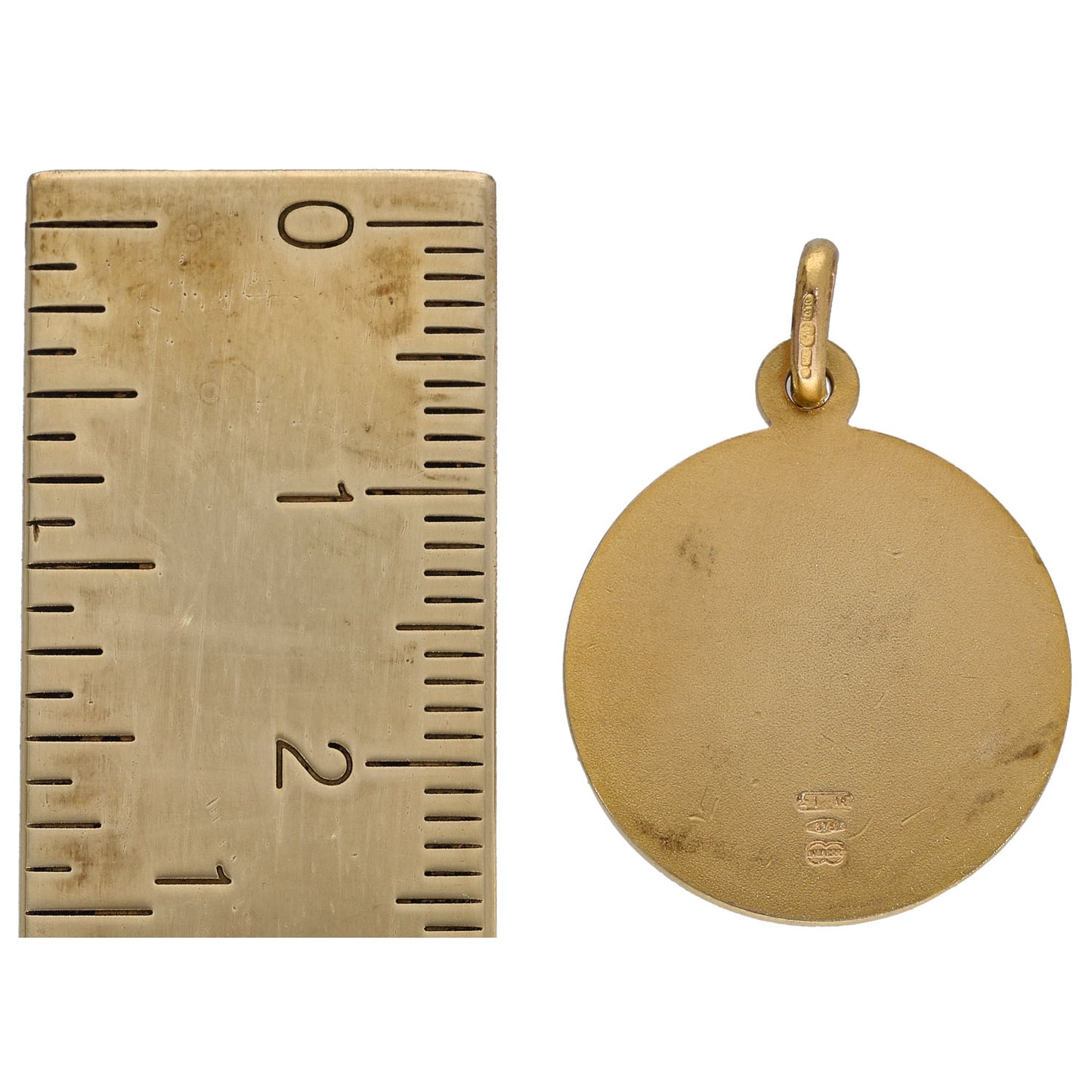 9ct Gold St Christopher Pendant